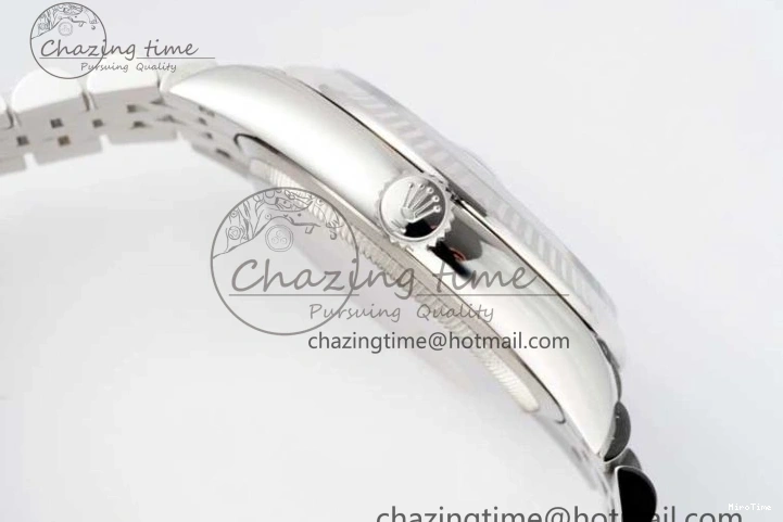 MiroTime 1227 Youthful DateJust 36 SS 116234 VSF 1:1 Best Edition 904L Steel Green Leaf Dial on Jubilee Bracelet VS 2056